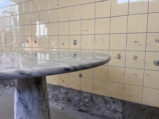Vintage marmeren eettafel – Marble (photo 7 of 8)