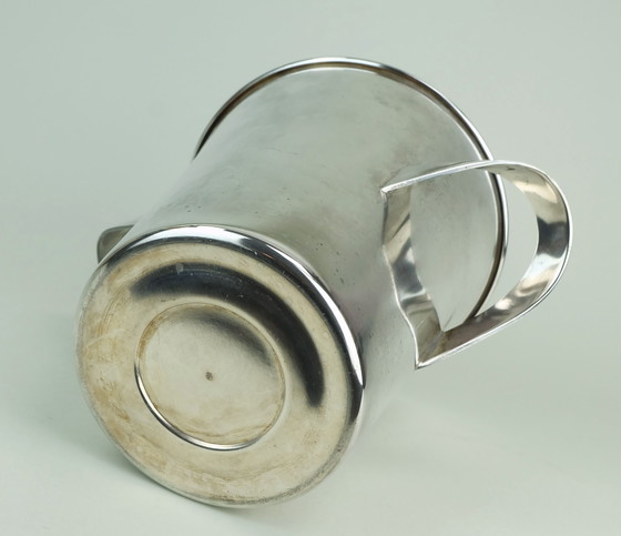 Image 1 of Secchiello per champagne placcato in argento di metà secolo, progettato da Kurt Mayer per Wmf, anni &#39;50