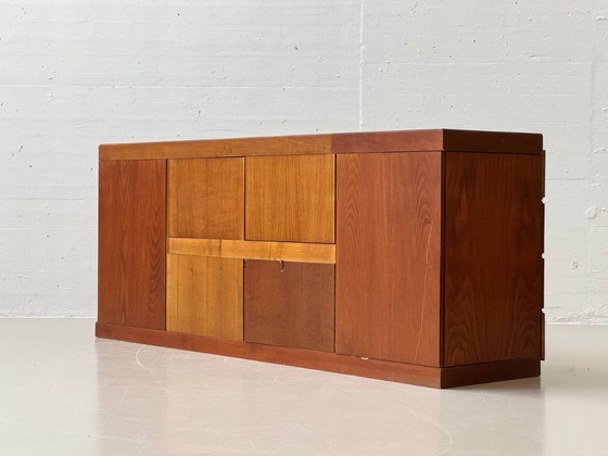 Image 1 of Mid-century modular sideboard made of teak wood, 1970s