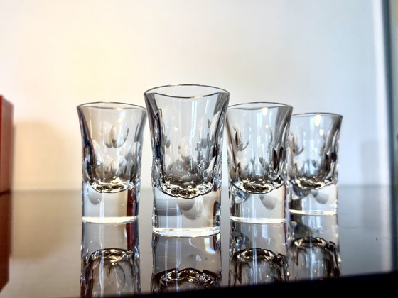 Image 1 of 4 vodka Christoffle glasses
