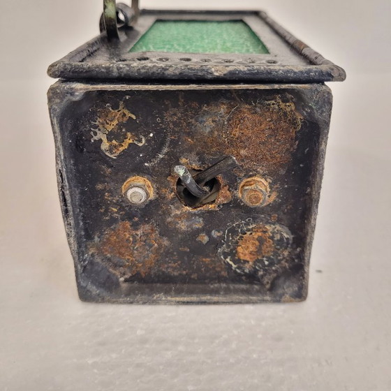 Image 1 of Linterna técnica ferroviaria, H. Luchaire, años 20 - Francia