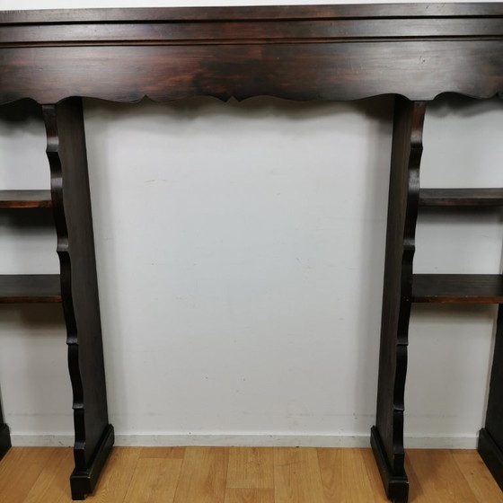 Image 1 of Antique wall console, kitchen shelves, mantel surround, wall rack