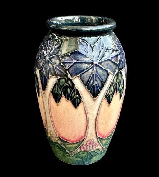Magnifique vase Art Nouveau Moorcroft Angleterre 