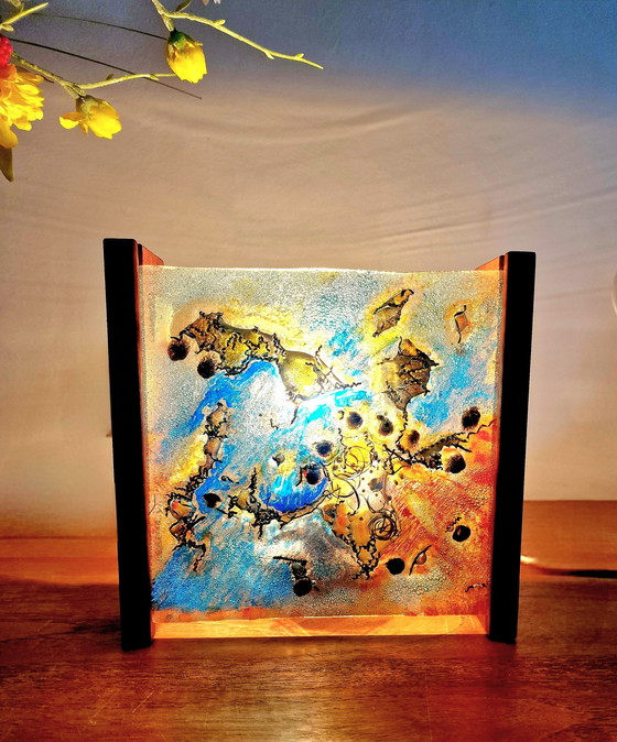 Image 1 of Cosack leuchten lampada da parete in vetro art