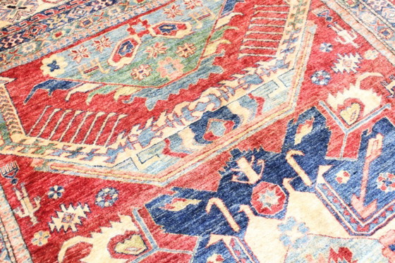 Image 1 of Original Hand-Knotted Kazak Antique Rug 346 x 252 cm