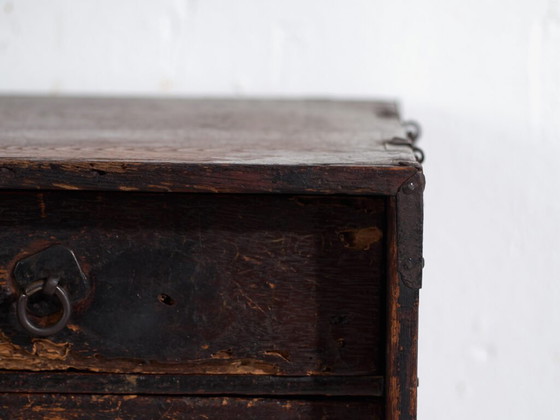 Meuble de rangement japonais ancien - Période Meiji / Taishō (env. ) #74 – Meubles de rangement pour bureau (photo 36 of 40)