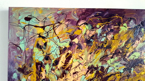 Manou Claire - Joyful Autumn – Paintings & Drawings, Wood, Canvas (photo 3 of 9)