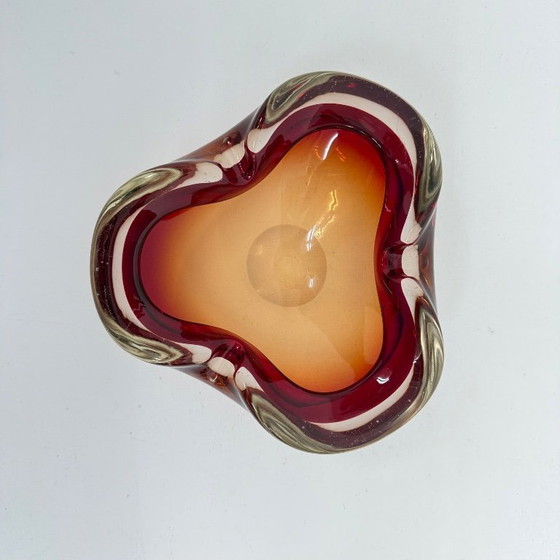 Image 1 of Juego de 4 cuencos de cristal de Murano Summers, diseño de mediados de siglo, década de 1970.