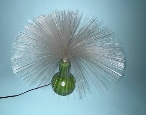 LAMPE GLASFASERLAMPE FIBERGLAS 70ER Farbig
