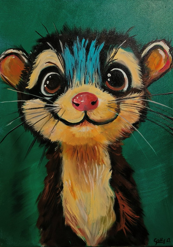 Image 1 of Adam Golly "Fouine bleue"