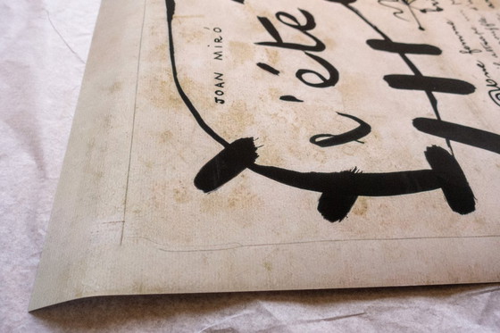 Image 1 of L’été Poème-image Soleil et Lune de Joan Miró 1927 - Affiche 50 × 70 cm