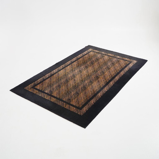 Alfombra rectangular de Missoni, década de 1980.
