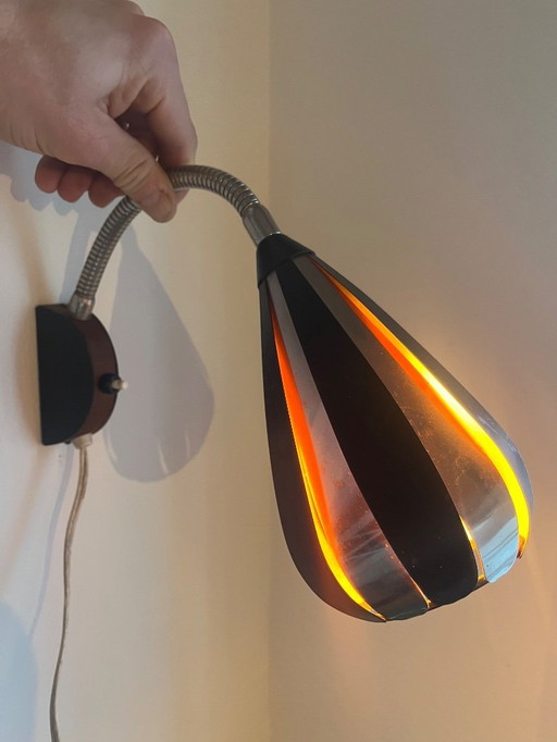 Applique murale vintage Werner Schou des années 60