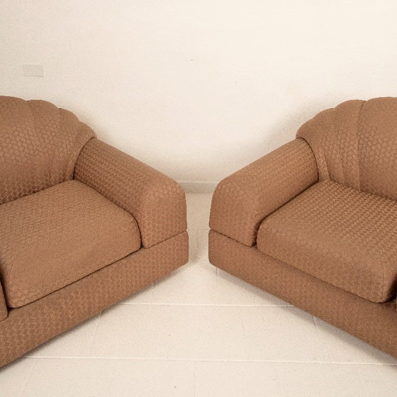 Image 1 of Sillón y sofá Alain Delon para Maison Jansen