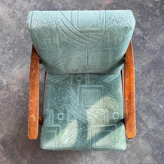 Image 1 of Pair of Mid-Century Yugoslavian Sculptural Armchairs, 1960s