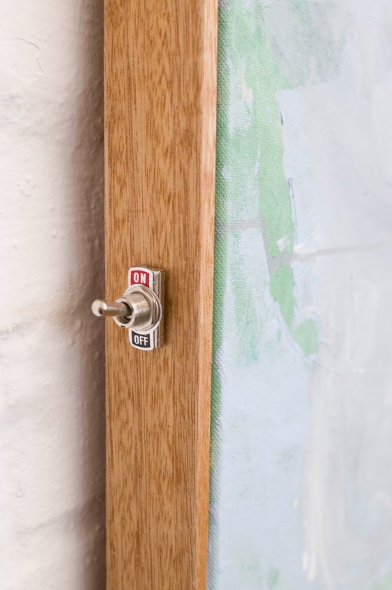 Image 1 of Magnetisch geactiveerd - Origineel hedendaags abstract kunstwerk