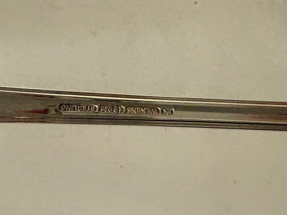 Image 1 of Service de table suédois Faden en argent massif Wilkens, composé de 16 pièces.