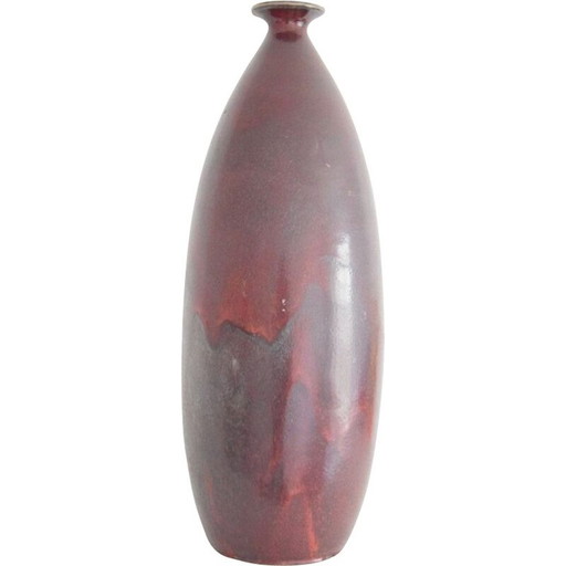 Vase vintage en grès de Mougin Frères, 1940-1950