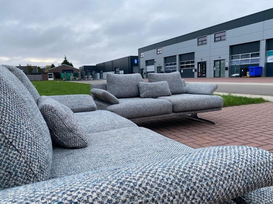 Image 1 of Beautiful Montel Grey Fabric Sofa Set