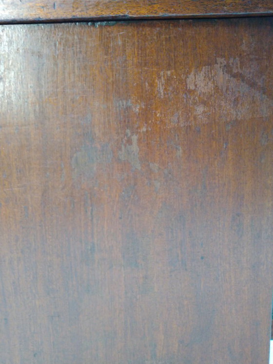 Image 1 of design naaibox/bijzettafeltje Scandinavisch teakhout