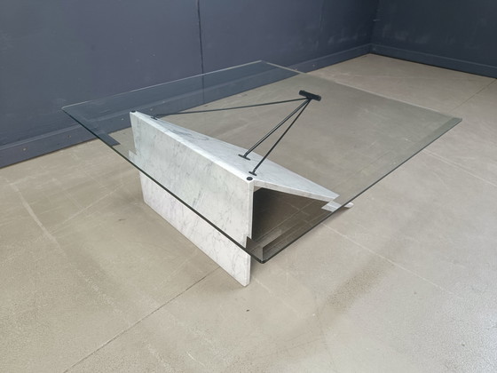 Image 1 of Postmodern Italian Marble Coffee Table, 1980s
