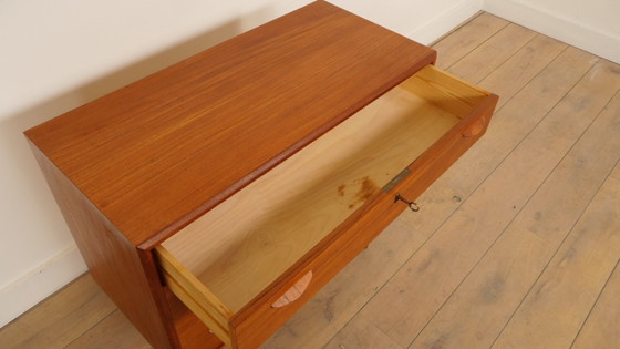 Image 1 of Commode danoise vintage | 4 tiroirs | Teck