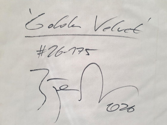 Jürgen Angeler - Golden Velvet – Dipinti e disegni, Canvas, Abstract (photo 7 of 14)