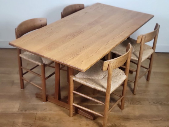 Image 1 of Vintage Børge Mogensen C18 Shaker table for FDB Møbler, Denmark 1965