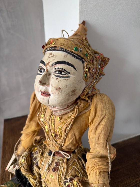 Image 1 of Beautiful antique Asian marionette