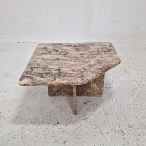 Image 1 of Tavolino da caffè o tavolino in marmo italiano, anni '70