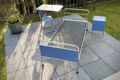 4 Rare Bedroom Furniture Auping Late 1930s
