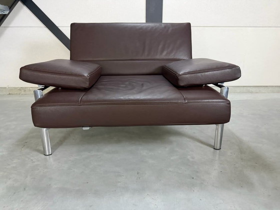 Poltrona Jori Metropole - pelle marrone scuro – Poltrone, polished steel (photo 11 of 11)