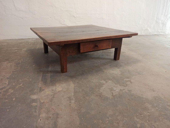 Image 1 of Tavolino da caffè antico rustico