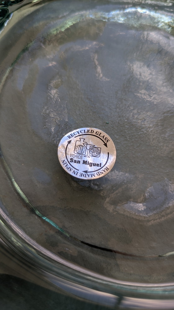 Image 1 of Vintage asbak/opbergbakje, retro glas uit de jaren 70