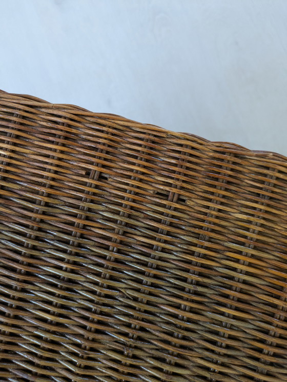 Image 1 of Outdoor Wicker Lounge - Vintage