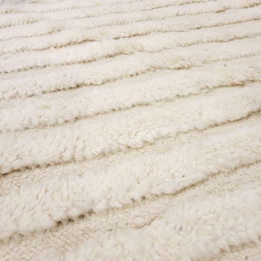 Uniek ecru Berber tapijt met geometrische patronen 200/300 – vloerkleden en tapijten, Wool (photo 2 of 9)