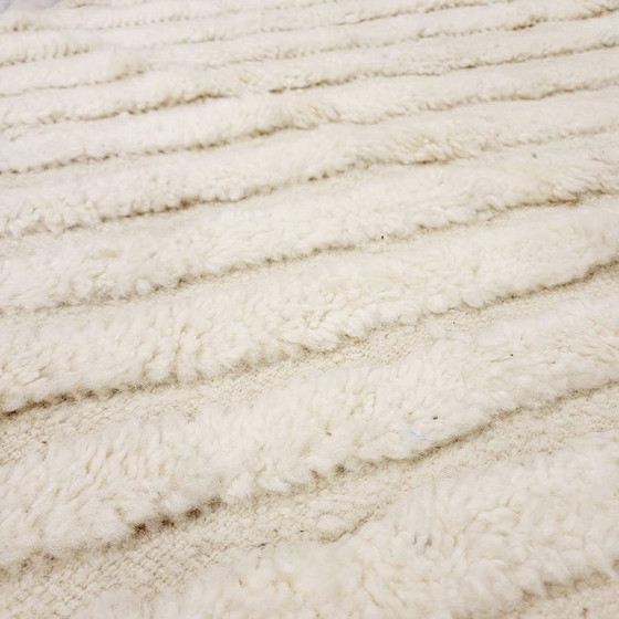 Uniek ecru Berber tapijt met geometrische patronen 200/300 – Vloerkleden en tapijten, Wool (photo 2 of 9)