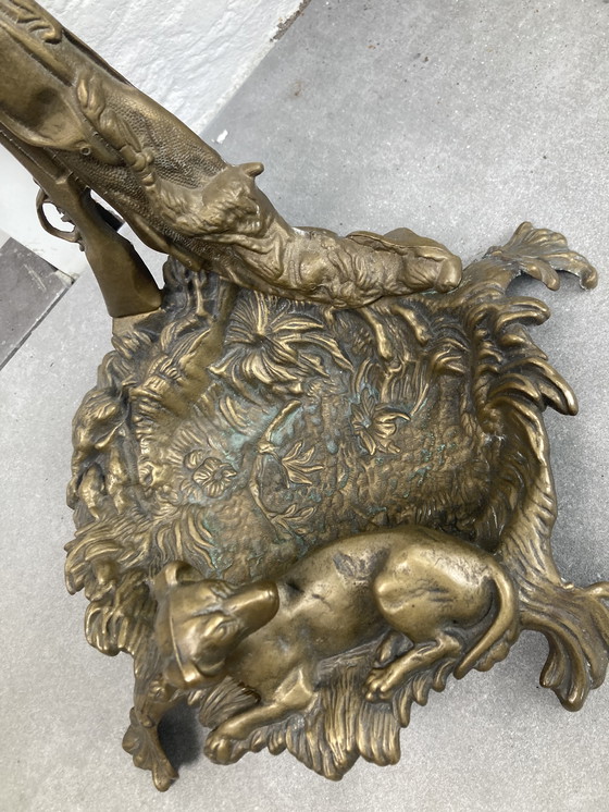 Image 1 of Franse paraplu standaard jacht thema