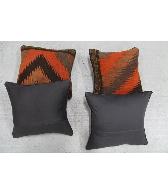 Image 1 of 4x kelim kussens 40x40 cm avec vulling