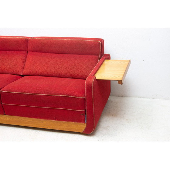 Image 1 of Mid century folding sofabed, Czechoslovakia 1950s