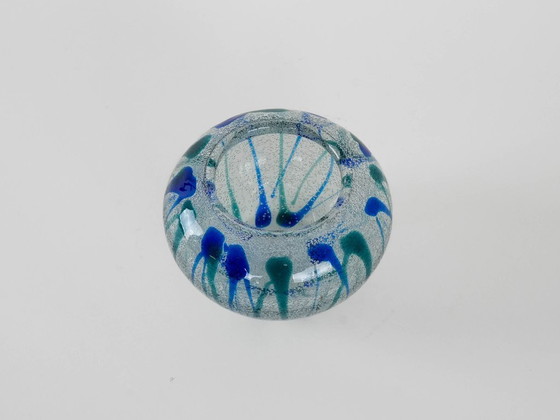 Image 1 of Glasvase, dänisches Design, 1970er Jahre, hergestellt in Dänemark