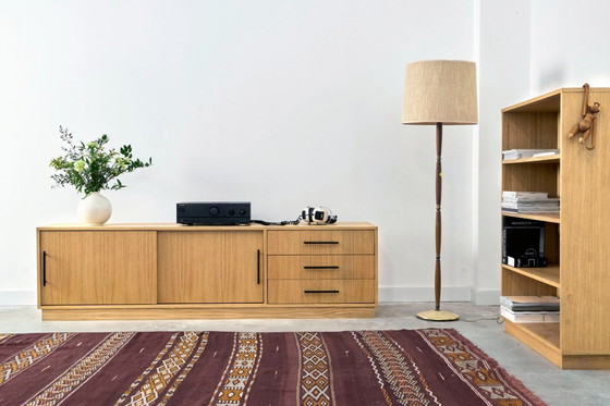 Image 1 of Buffet D-S03 portes coulissantes et 3 tiroirs