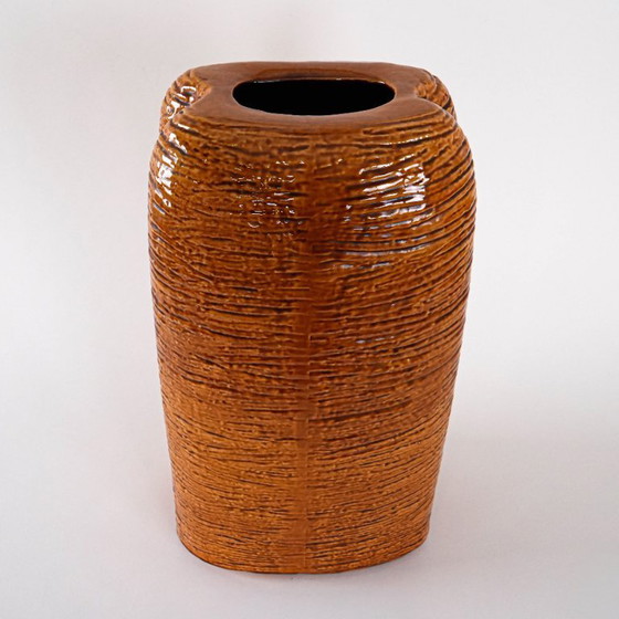 Image 1 of Keramische vaas, Duits ontwerp, jaren 60, vervaardigd in West-Duitsland.