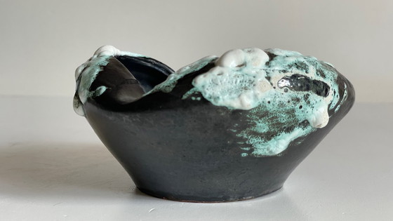 Image 1 of Cyclops Ceramic Ashtray Annecy France Vintage