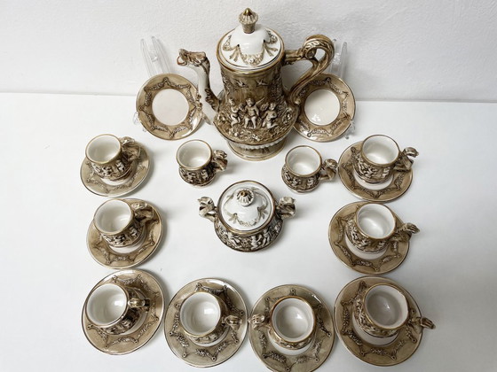 Image 1 of R. Capodimonte (M.A.S.) - Servizio da caffè per 10 persone
