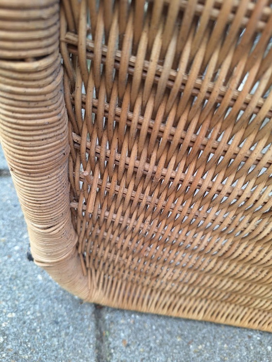 Image 1 of Vintage Hestra Rotan Loungestoel