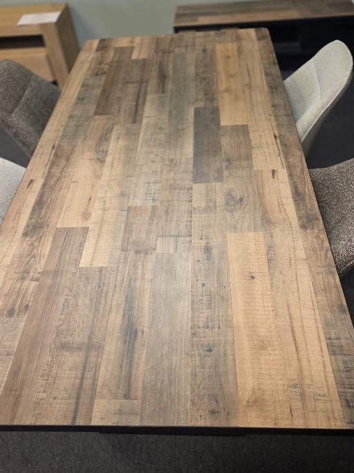Henders and Hazel Avalon Driftwood dining table B200cm