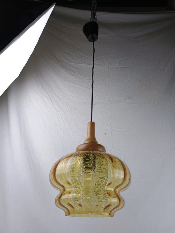 Image 1 of Vintage Scandinavische Orrefors hanglamp – Carl Fagerlund – Zweden, jaren 60