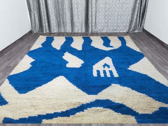 Traditioneller blauer Wollteppich 250/300 cm – Teppiche & Läufer, Wool (photo 2 of 10)