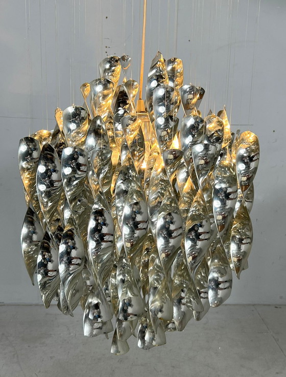 Image 1 of Lampada da soffitto a spirale di Verner Panton per Lüber AG, modello SP1, Germania, anni '70.